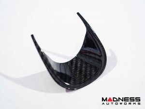 Maserati Ghibli Interior Trim - Carbon Fiber - Dashboard Clock Base Trim - Feroce Carbon